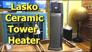 Lasko Ceramic Tower Space Heater | Elite Collection | Model CT22445 | Compact Size