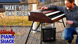 Woody's epic hand-built NORD ELECTRO ORGAN