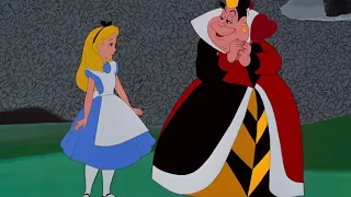 Alice in wonderland - Alice meets the queen of hearts scene