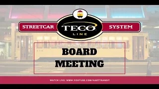 Tampa Historic Streetcar Board Meeting - 8.21.19