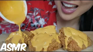 ASMR Spicy HOT & CHEESY KFC Fried Chicken Thailand (EATING SOUNDS) | SAS-ASMR