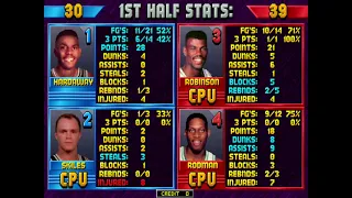 NBA Jam T.E.(MAME)- Magic vs Spurs