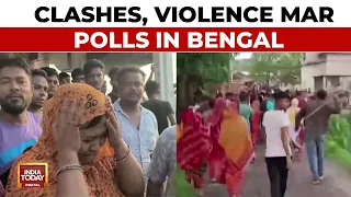 Bengal Poll Violence: Ruckus Outside Jadavpur Poll Booth, BJP Candidate Alleges Booth Jamming