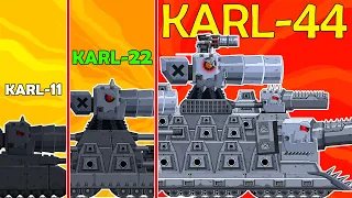 RANK UP ⚔️ KARL-44 Evolution ⚔️ Compilación de tanques #23