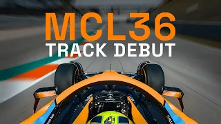 On-board the McLaren MCL36 with Lando Norris