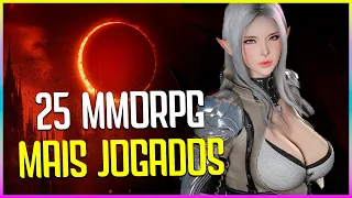 TOP 25 MELHORES MMOs E RPGs COM MAIS JOGADORES ATIVOS PARA JOGAR EM 2024!!