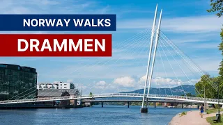 Drammen Walking Video - Norway Walks