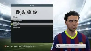 FIFA 14   How to make your Virtual Pro look like Xavi