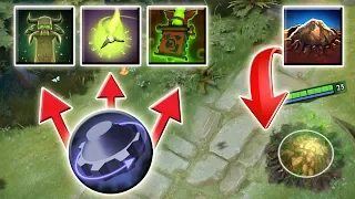 Underground Triple Refresh for long Cooldown Spells [Tombstone + Nether Ward] Dota 2 Ability Draft