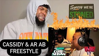 REAL OGs!!! CASSIDY & AR-AB FREESTYLE ON COSMIC KEV COME UP SHOW | REACTION!!