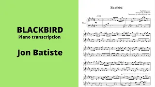 Jon Batiste – Blackbird (Piano Transcription)