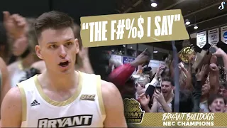 "I Told You" - Nation's Leading Scorer Peter Kiss Drops 34 PTS & Leads Bryant To The NCAA Tournament