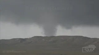 09/10/2019 Jay Em, Wyoming Multiple Large Strong Tornadoes/Tornado Hits Barn