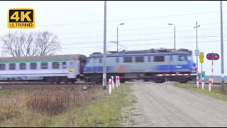 Przejazd Kolejowy - Leszno #3 | Railway Crossing ★ 4K ★