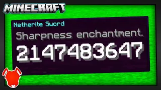 all Minecraft Enchantments BREAK at 2,147,483,647?!