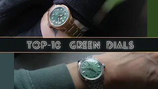 Tasty Green Dial Watches: $800 to $45,000