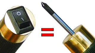 СУПЕР инструмент - МЕГА удобная отвертка с электромагнитом