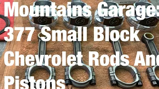 Mountains Garage: 377 Small Block Chevrolet Rods And Pistons