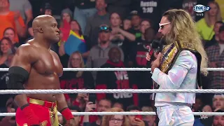 Bobby Lashley & Mustafa Ali interumpen a Seth Rollins - WWE Raw 14/11/2022 (En Español)