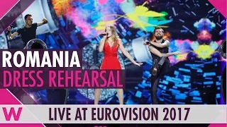 Romania: Ilinca and Alex Florea “Yodel It!” semi-final 2 dress rehearsal @ Eurovision 2017