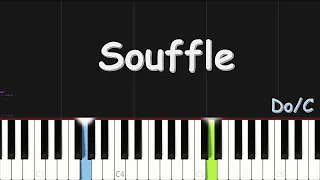 Dena Mwana - Souffle | EASY PIANO TUTORIAL BY Extreme Midi