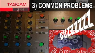 3 Common problems (Fix Your Tascam 244 Portastudio Transport)