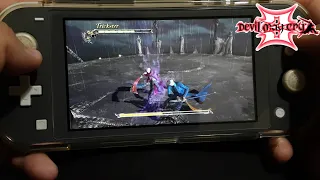 Dante Vs Vergil in Devil May Cry 3 Special Edition On Nintendo Switch Lite Part 10