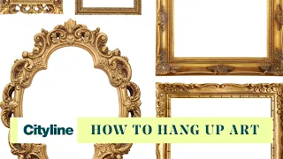 The art of hanging art