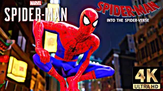 Spider-Man VS Shocker with the Spider-Verse Suit | Marvel's Spider-Man PS5 (4K 60FPS)