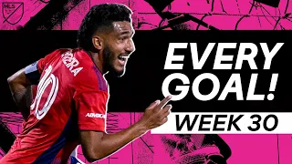 Watch Every Single Goal from Week 30 in MLS!