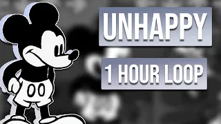 Friday Night Funkin' VS. Suicide Mouse - Unhappy | 1 hour loop