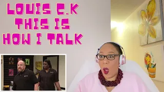 SNL - LOUIS CK - THIS IS HOW I TALK | REACTION