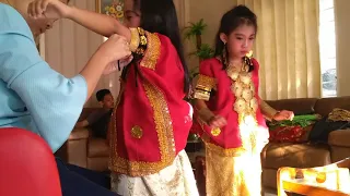 Cara Memakai Baju Bodo Makassar