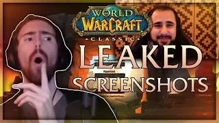 Asmongold Reacts to "Early Classic WoW Gameplay Screenshots LEAKED!!!" by Tips Out