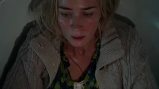 a quiet place birth scene to "holler"