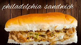 Philly Cheesesesteak Recipe | Philadelphia Sandwich Recipe | Beef sandwich Recipe | Steak Sandwich