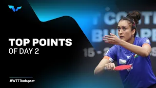 Top Points of Day 2 | WTT Contender Budapest