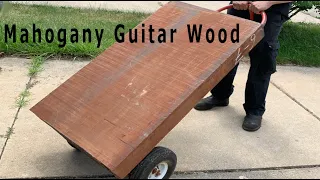 Mahogany Wood for Guitar Building