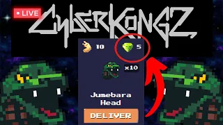 🔴  Earn $PIXEL with Jumebare Heads in this Cyberkongz collab