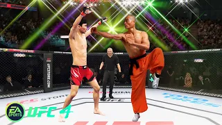 UFC4 Doo Ho Choi vs Shaolin Fury Monk EA Sports UFC 4 PS5