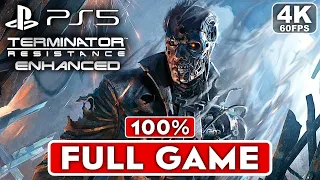 TERMINATOR RESISTANCE ENHANCED PS5 Gameplay Walkthrough Part 1 FULL GAME [4K 60FPS] - No Commentary