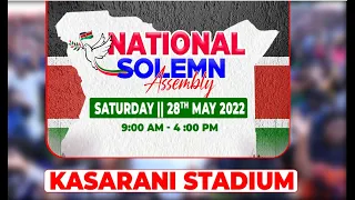 🔴 NATIONAL SOLEMN ASSEMBLY ||  SATURDAY 28TH MAY 2022 ||