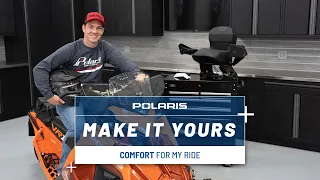 Get Comfy with Polaris Comfort Accessories - Make It Yours - Polaris Snowmobiles