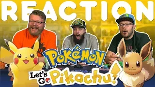 Pokémon: Let's Go, Pikachu and Eevee! Trailer REACTION!!