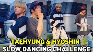 BTS Taehyung & Hyoshin ’Slow Dancing' TikTok Dance Challenge