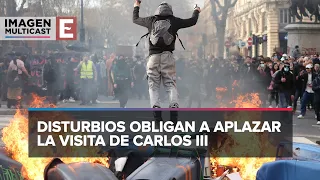 Violentas protestas en Francia contra la reforma de las pensiones