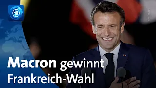 Nach der Stichwahl in Frankreich: Macron bleibt Präsident