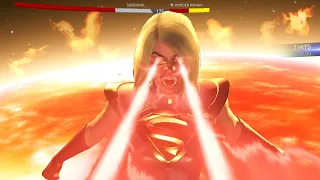 Supergirl Vs Wonder Woman  Injustice 2