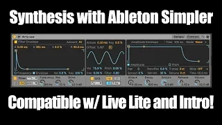 Ableton Simpler Synth Tutorial