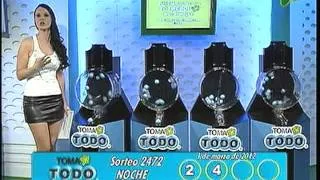 Sorteo Toma Todo # 2472 del 1 de Marzo de 2012 (Noche)